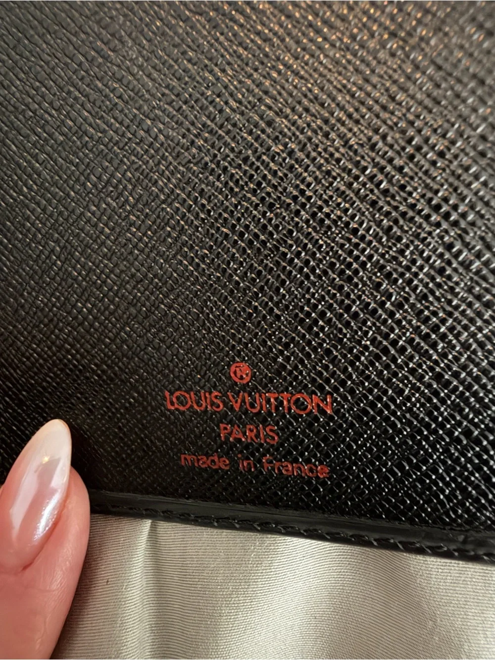 Black Epi Louis Vuitton Long Wallet with Certificate of Authenticity